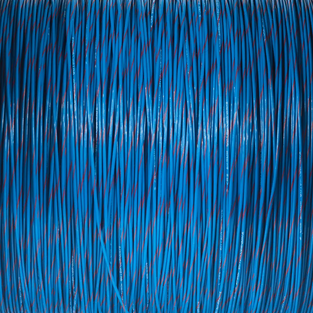 M22759/16-20-62 BLUE/RED WIRE TEFZEL 20 AWG