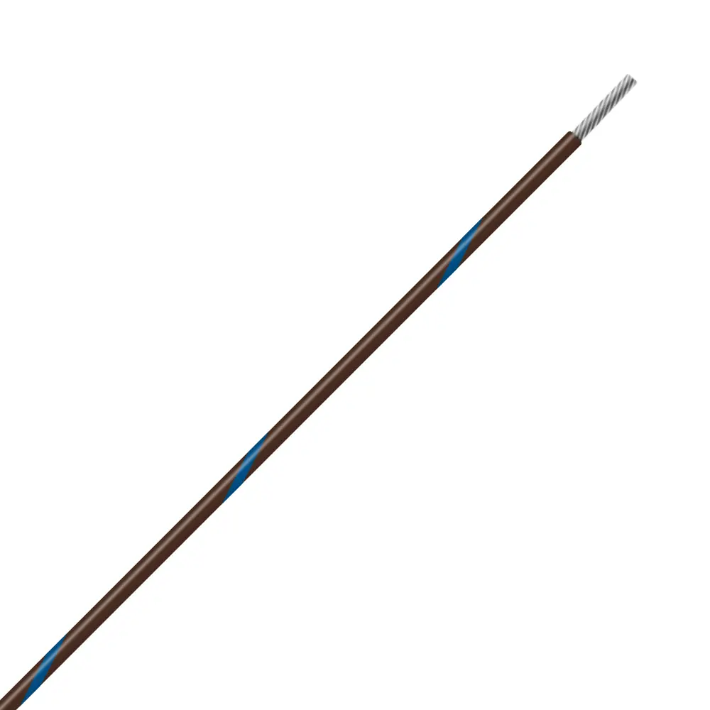 Brown/Blue Wire Tefzel 14 AWG