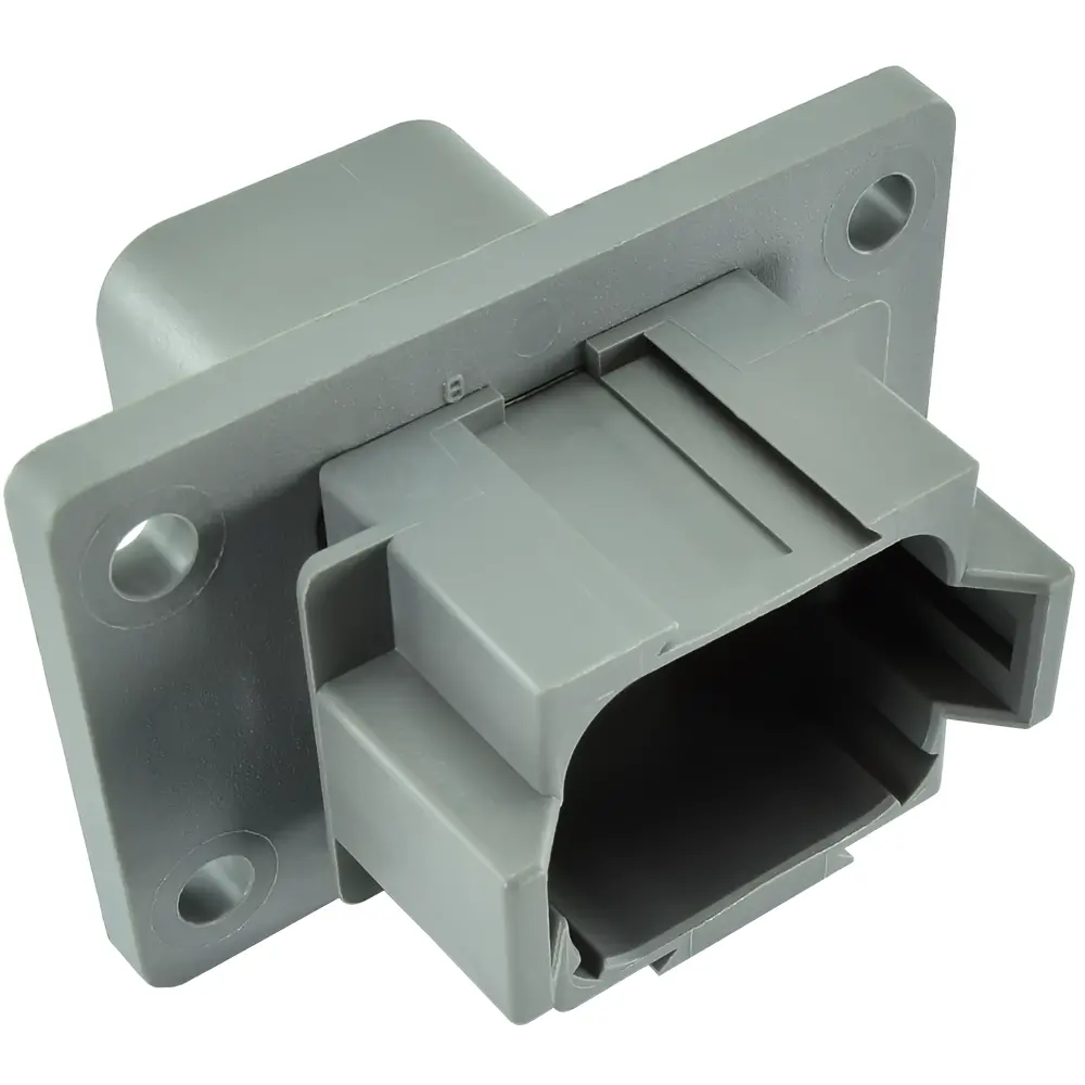 DT 8 WAY FLANGED RECEPTACLE
