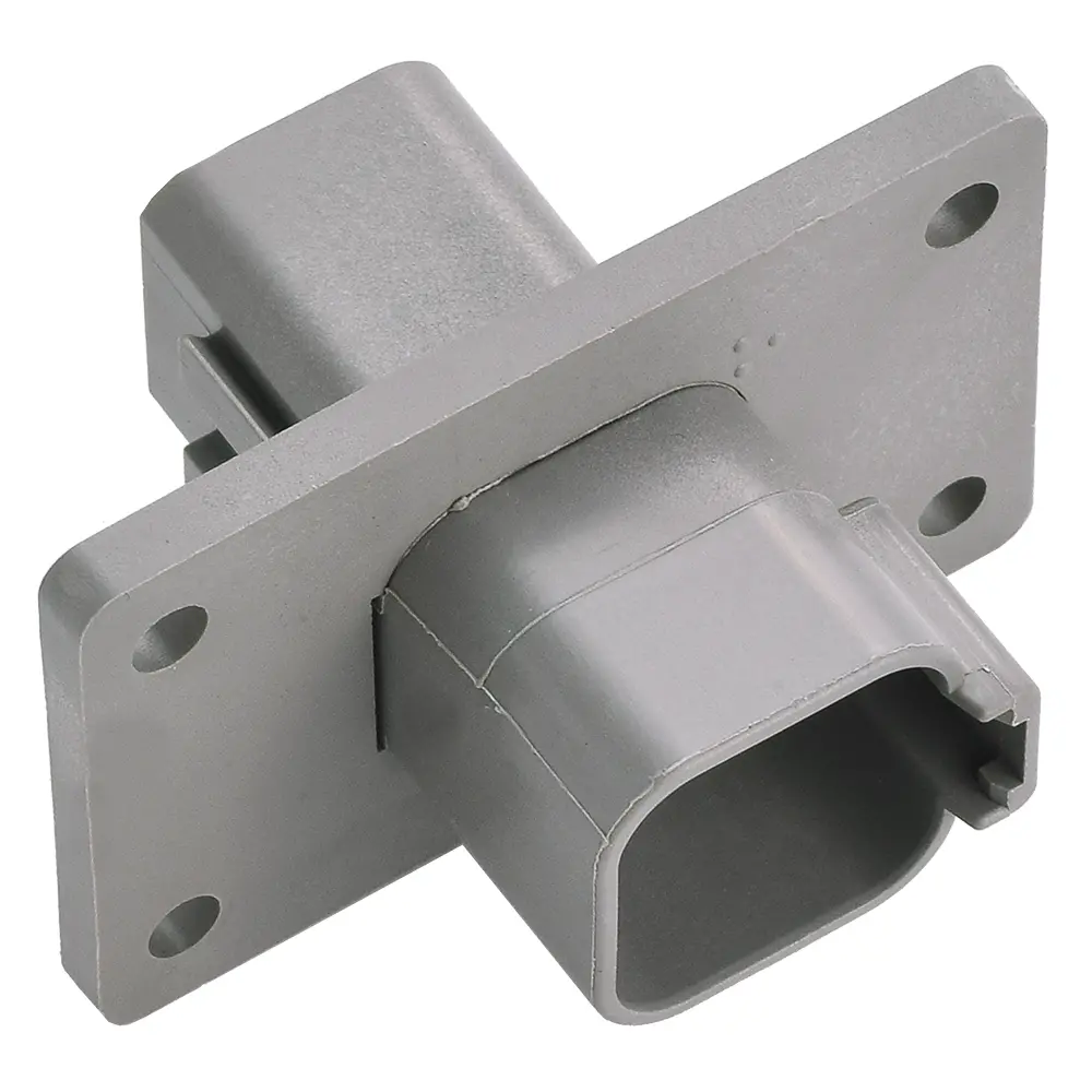 DT 6 WAY FLANGED RECEPTACLE