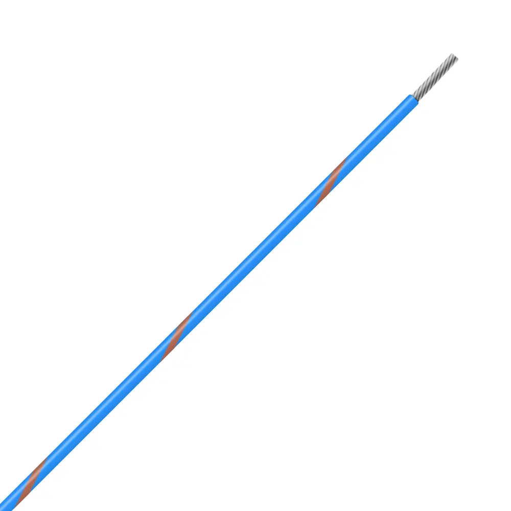 Blue/Brown Wire Tefzel 14 AWG