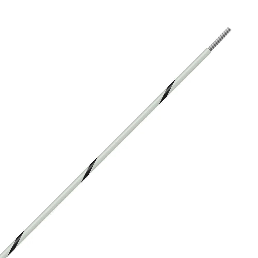 White/Black Wire Tefzel 8 AWG
