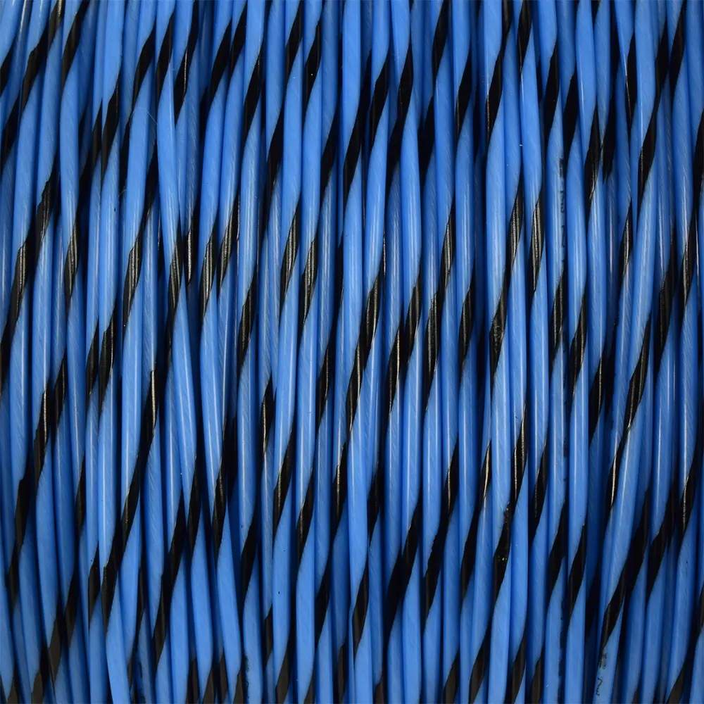 M22759/16-18-60 BLUE/BLACK WIRE TEFZEL 18 AWG
