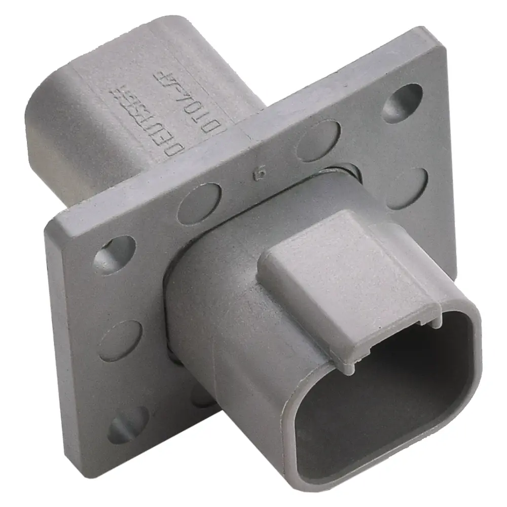 DT 4 WAY FLANGED RECEPTACLE