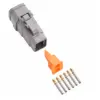DTM 6 Way Plug Kit Gold Solid SB