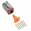 DT 6 Way Plug Kit Solid Gold