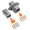 DTP 4 Way Flanged Kit Gold Solid