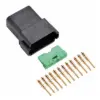 DT 12 Way Kit Solid Gold Black Recep