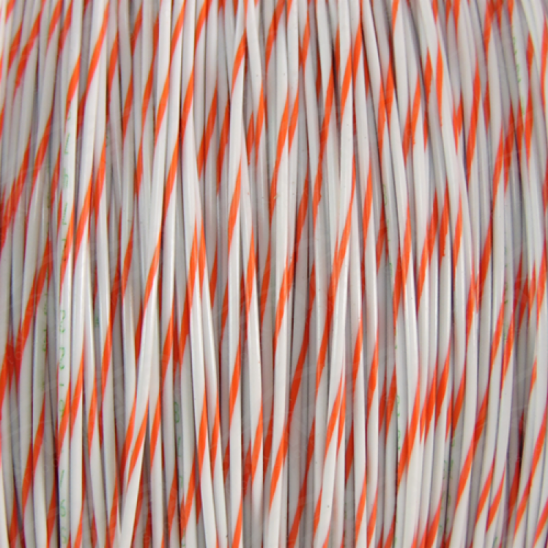 虎の助様確認ページ M22759/16-22-93 White/Orange Mil Spec Tezel Wire In Stock