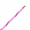 TXL 18 PINK/BROWN STRIPED WIRE