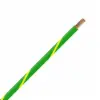 TXL 22 GREEN/YELLOW STRIPED WIRE