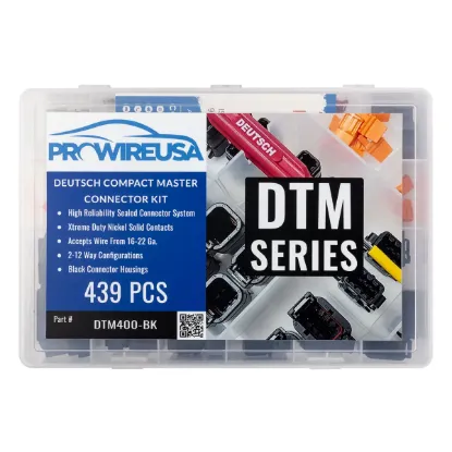 Deutsch DTM Mini Master Kit Black - DTM400-BK, image 1 of 3