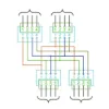 DT 4 Way SPLITTER 4 PORT - MT4P-4NI-YC, image 3 of 3