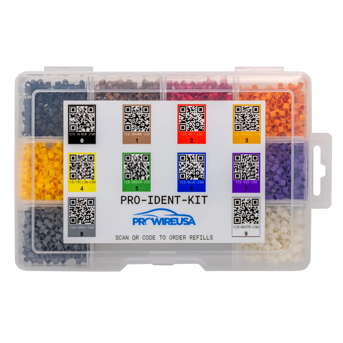 1/8" INDENT Kit 10 COLORS - PRO-IDENT-KIT, image 1 of 3