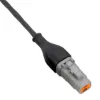 DTM,4 Way, Straight, Rubber Boot - RBT-DTM4, image 2 of 3