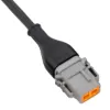 DTM,8 Way, Straight, Rubber Boot - RBT-DTM8, image 2 of 3