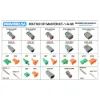 DT Master Kit Gold Solid Shrink Boot - DT-MASTER-KIT-1-G-SB, image 2 of 2