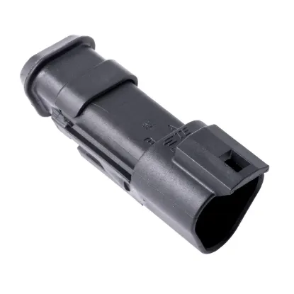 REC, 3P, BLK, E, XCAP - DT04-3P-CE09, image 1 of 2