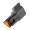 DT 3 Way RECEPTACLE-BLACK - DT04-3P-E004, image 2 of 2