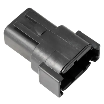 DTM04-08PB Black Receptacle Housing, image 1 of 2