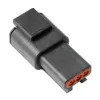 DTM04-3P-E004 Black Receptacle, image 2 of 2