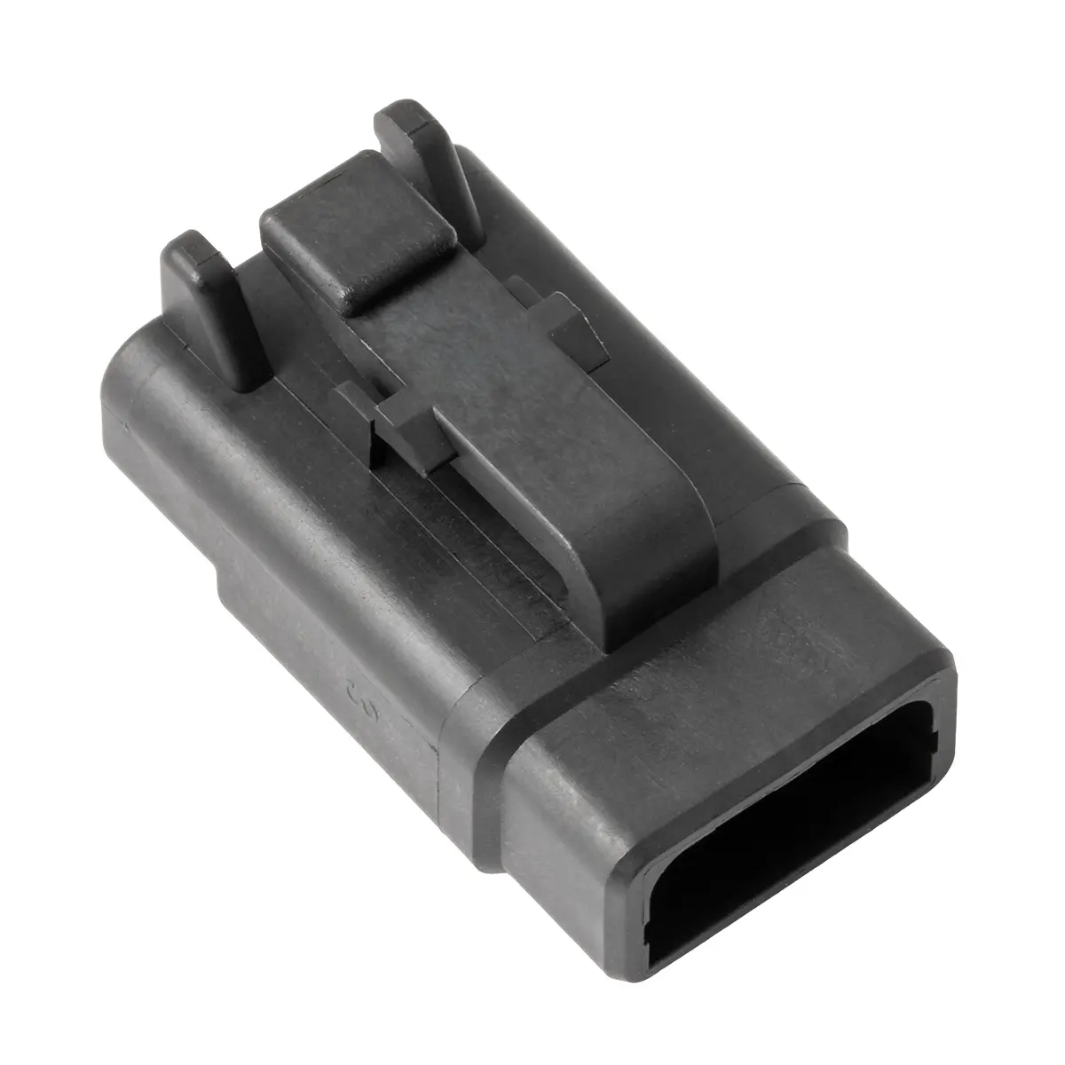 DTM06-3S-E004 Black Plug Connector, image 1 of 2