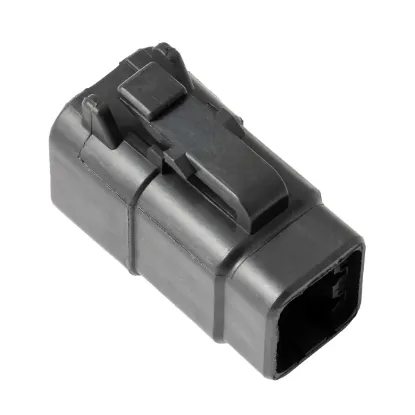 DTM06-6S-E004 Black Plug Housing, image 1 of 2