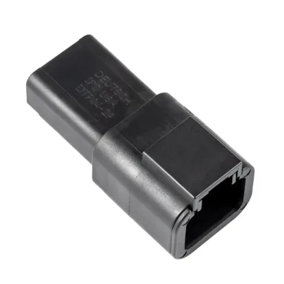 DTP04-2P-E004 Black Receptacle Housing, image 1 of 2