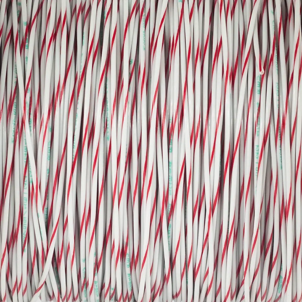 M22759/16-22-92 White/Red BTF Stripe - M22759/16-22-92-PRSP, image 1 of 2