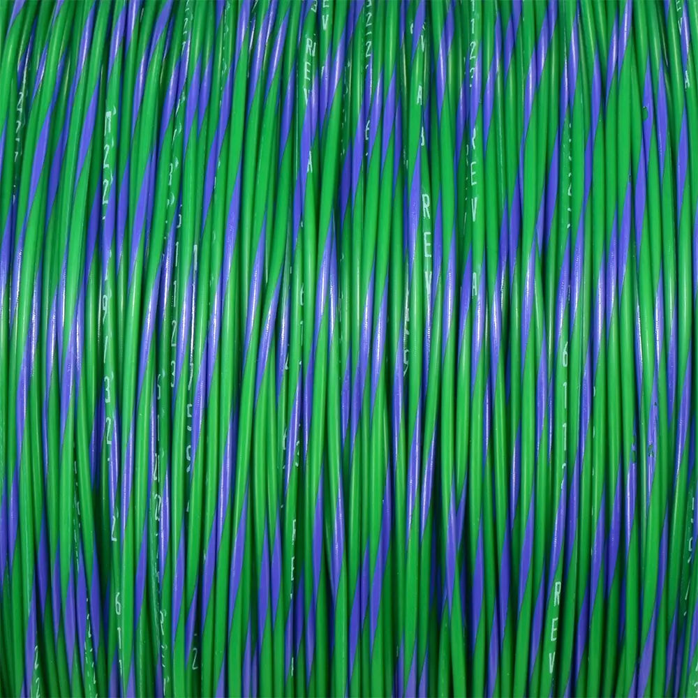 M22759/32-22-57 Green/Violet BTF Stripe - M22759/32-22-57-PRSP, image 1 of 2