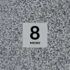 1/16" Gray Micro IDENT Refill 500PCS - 0625-GRAY-500
