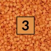 1/8" Orange IDENT Refill 250PCS - 125-ORANGE-250