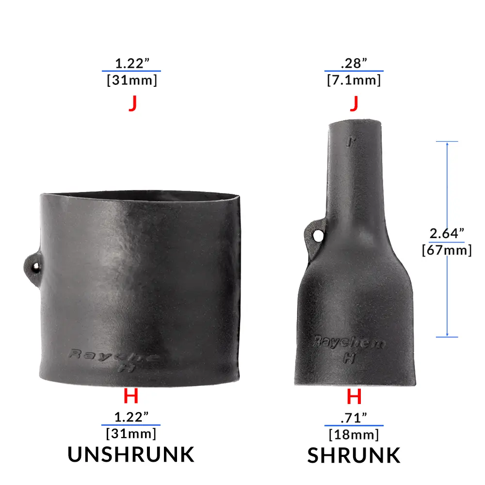 REDUCED BODY Shrink Boot - 202K142-25-01-0