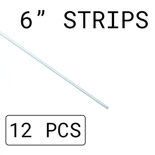 3/32", Clear, Refill, 12 X 6in PCS - 3/32-CLR-RF
