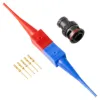 8STA,5 Way,PLG,Pin,N Key,Red - 8STA6-02-05PN