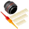 8STA,41 Way,PLG,Pin,N Key,Red - 8STA6-2041PN