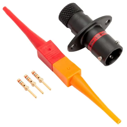 AS,3 Way,FLG,Pin,N Key,Red - AS008-98PN