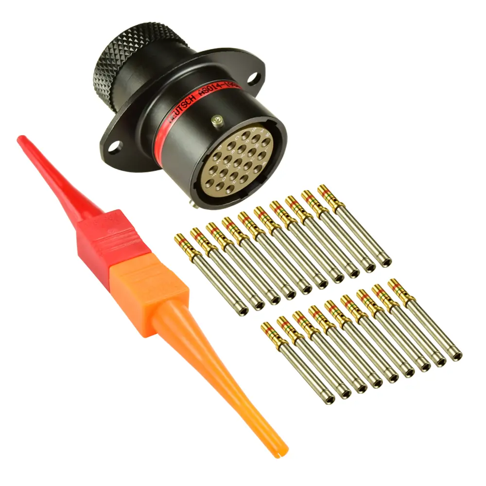 AS,19 Way,FLG,SKT,N Key,Red - AS014-19SN