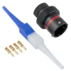 AS,4 Way,Inline,Pin,N Key,Red - AS112-04PN