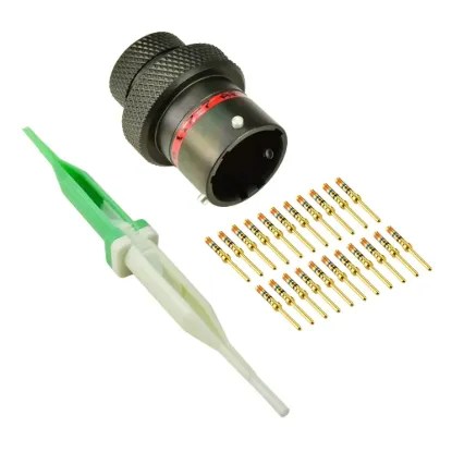 AS,22 Way,Inline,Pin,N Key,Red - AS112-35PN