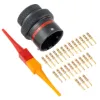 AS,26 Way,Inline,Pin,N Key,Red - AS116-26PN