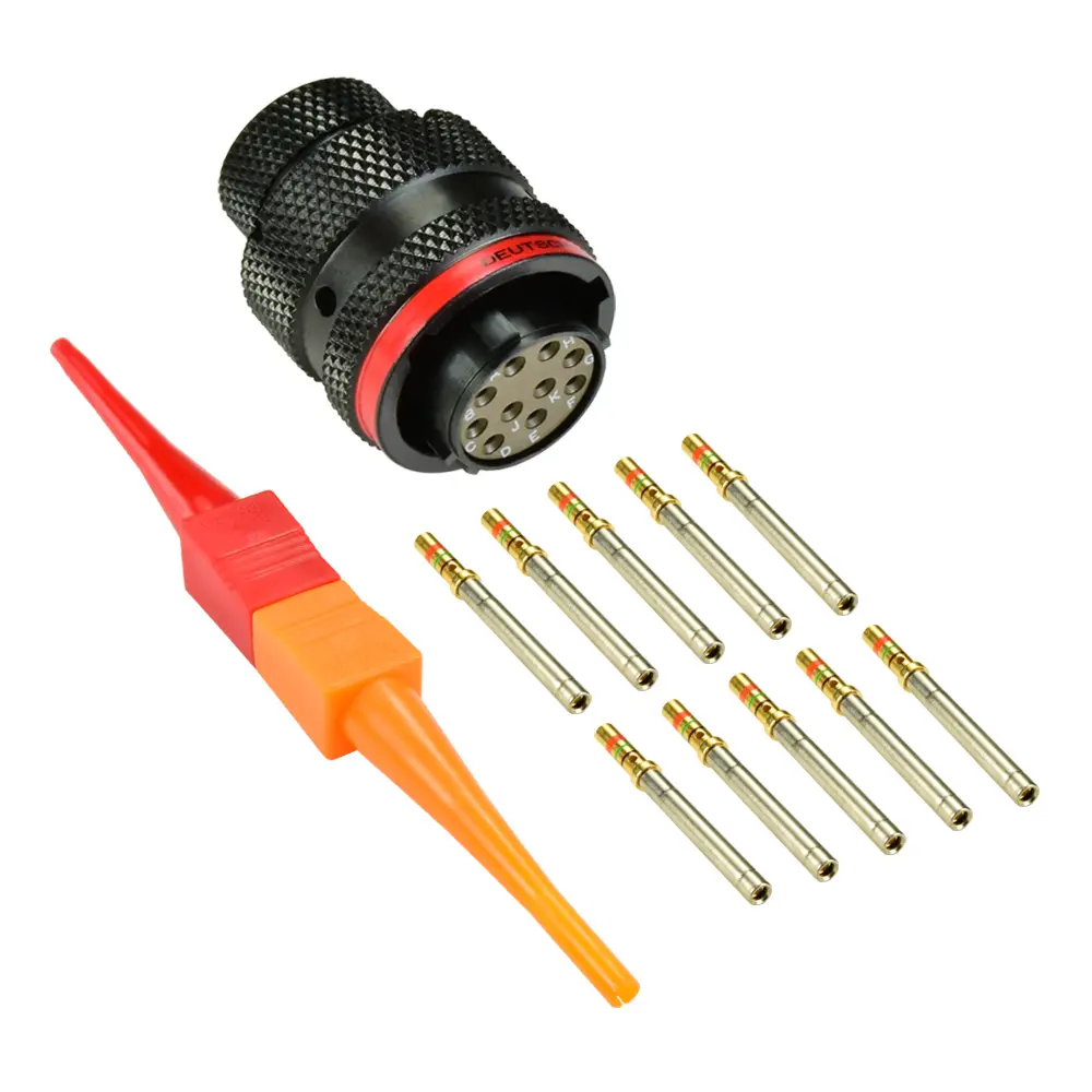 AS,10 Way,PLG,SKT,N Key,Red - AS612-98SN