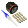 AS,16 Way,PLG,SKT,N Key,Red - AS620-16SN