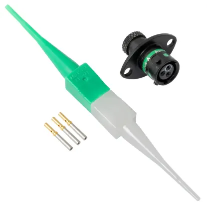 ASU,3 Way,FLG,SKT,D Key,Green - ASU003-03SD-HE