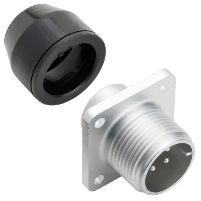 4 Way Receptacle Connector FUEL SAFE CELLS - CR3102A12S-52P-6