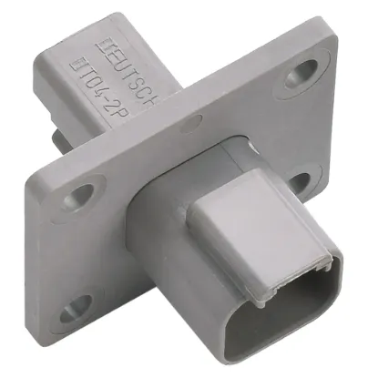 DT 2 Way Flanged Receptacle - DT04-2P-L012