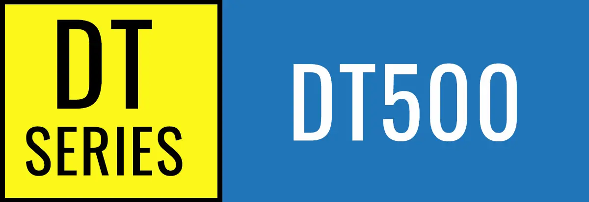 FRONT Label for DT500 - DT500-FRONT-LABEL