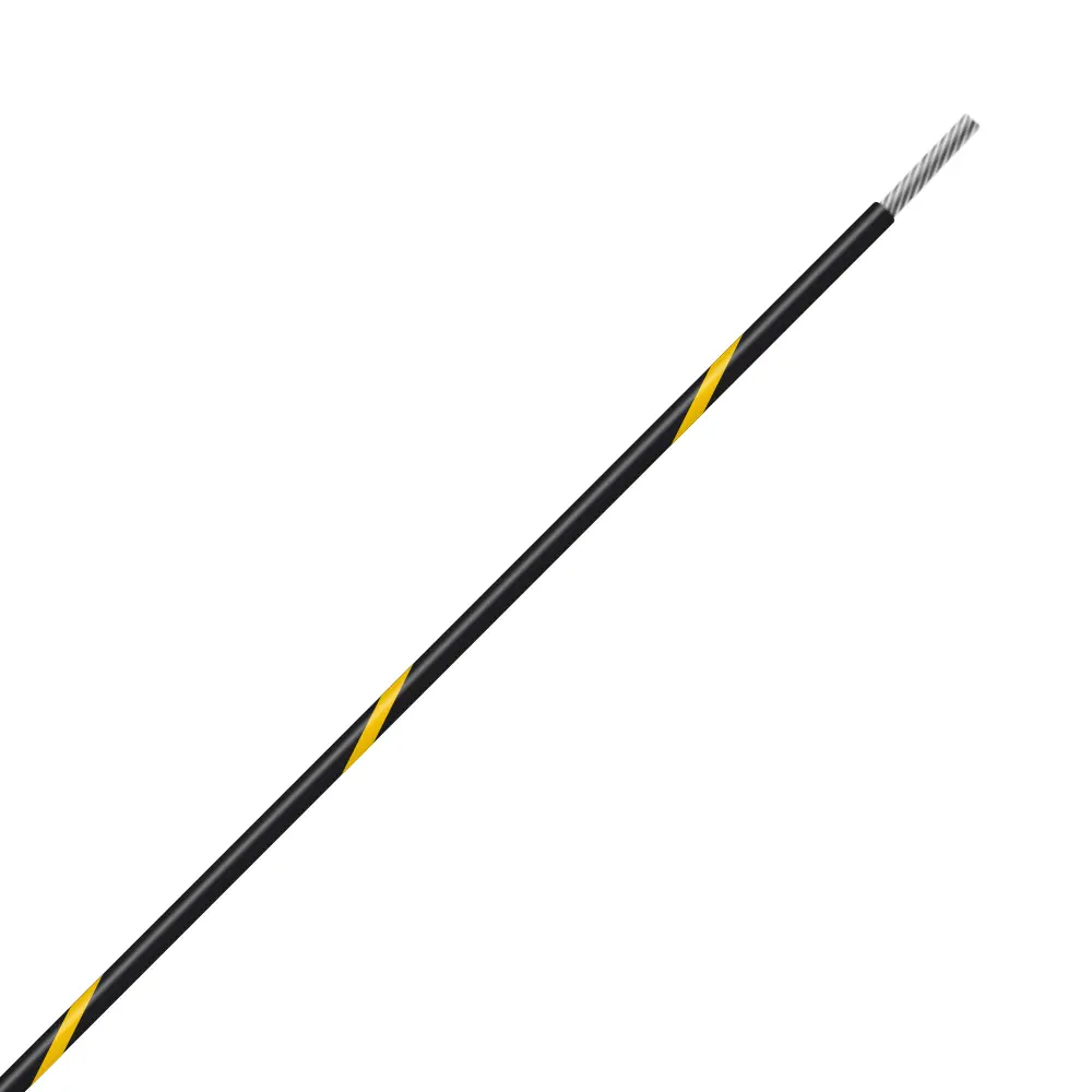 Black/Yellow Wire Tefzel 10 AWG - M22759/16-10-04