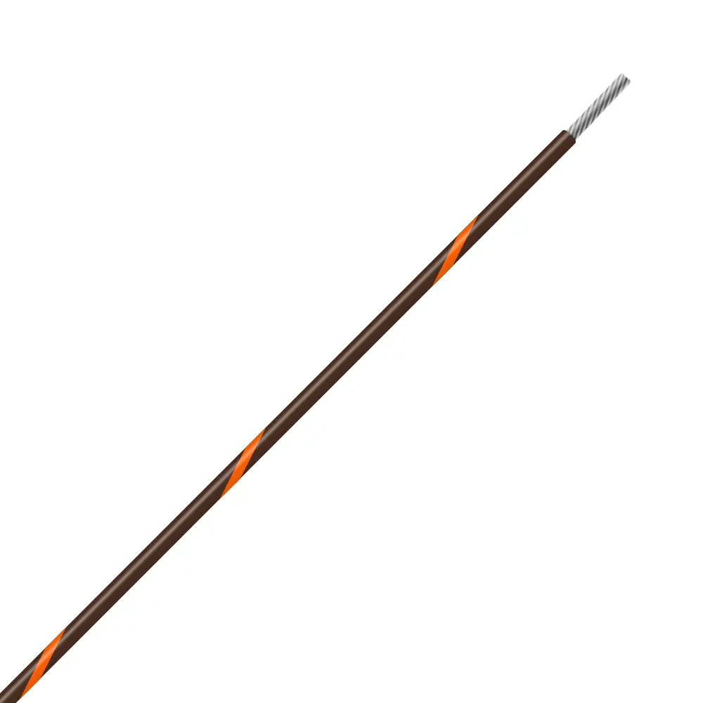 Brown/Orange Wire Tefzel 10 AWG - M22759/16-10-13