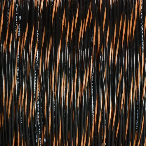 M22759/16-16-03 Black Orange Wire Tefzel 16 AWG